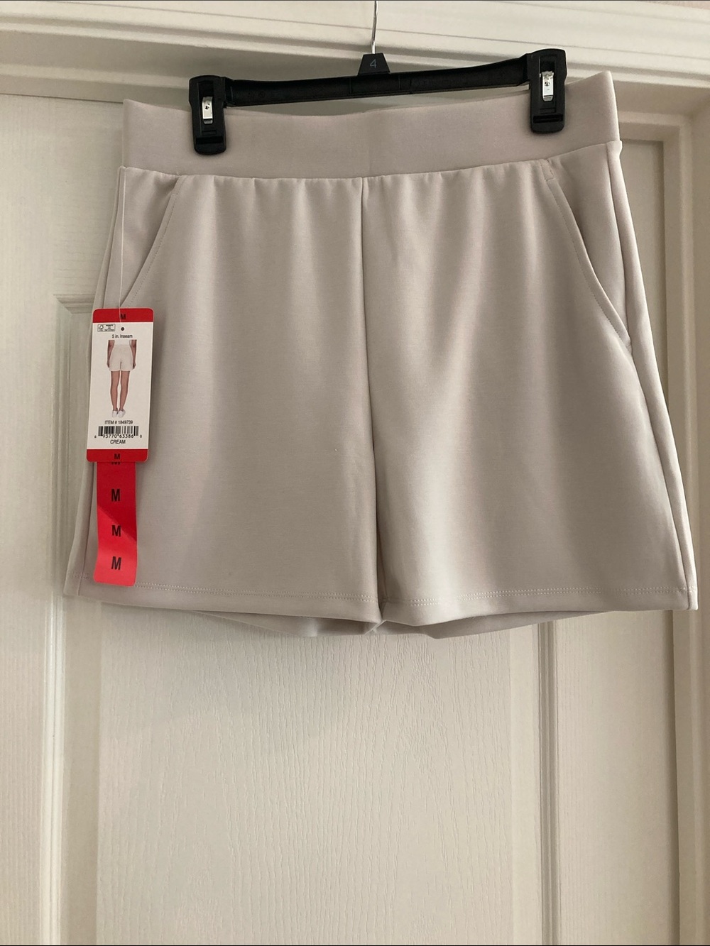 Women’s Soft Pull-On Shorts - Light Taupe/Cream/Stone